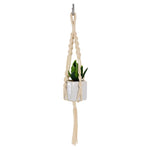 Macrame Mini Plant Hanger ~ Twister, cotton