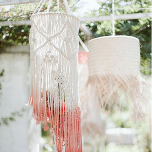 Mobile Lightshade ~ bottom dip dye