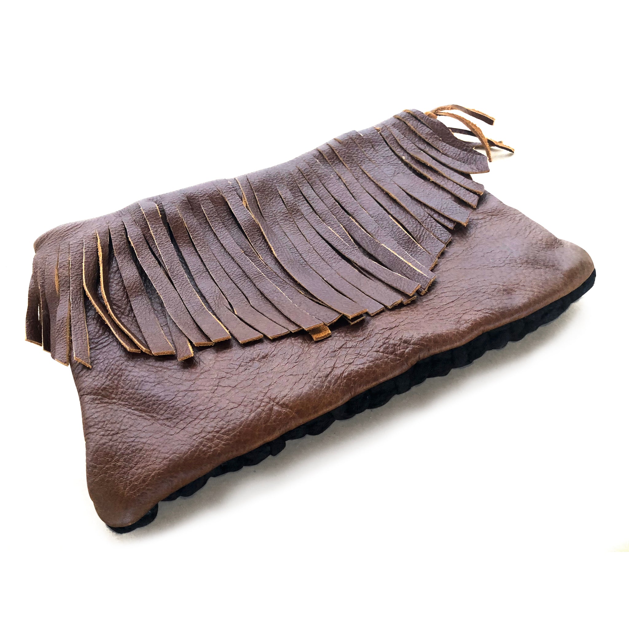 Clutch Bag ~ leather tassels